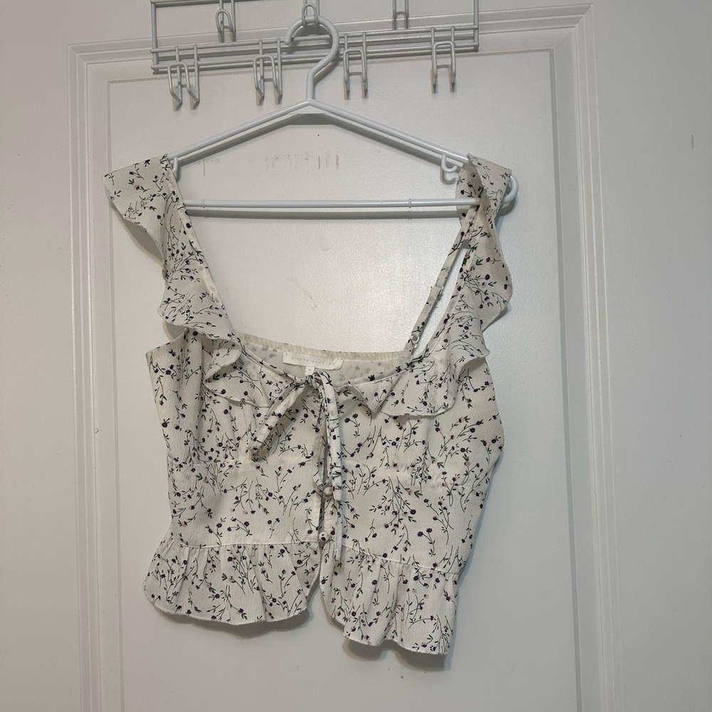 Floral tank top